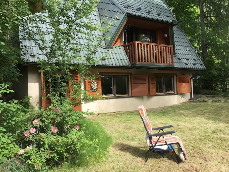 Domek W Lesie Leki  Exterior photo